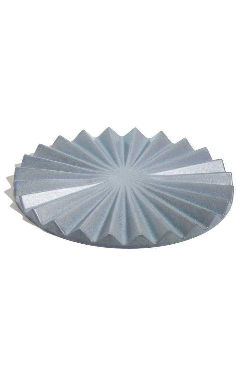 Our Place Pleated Starburst Stoneware Trivet, Alternate, color, Blue Salt