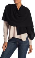 Portolano Cashmere Ribbed Wrap Scarf