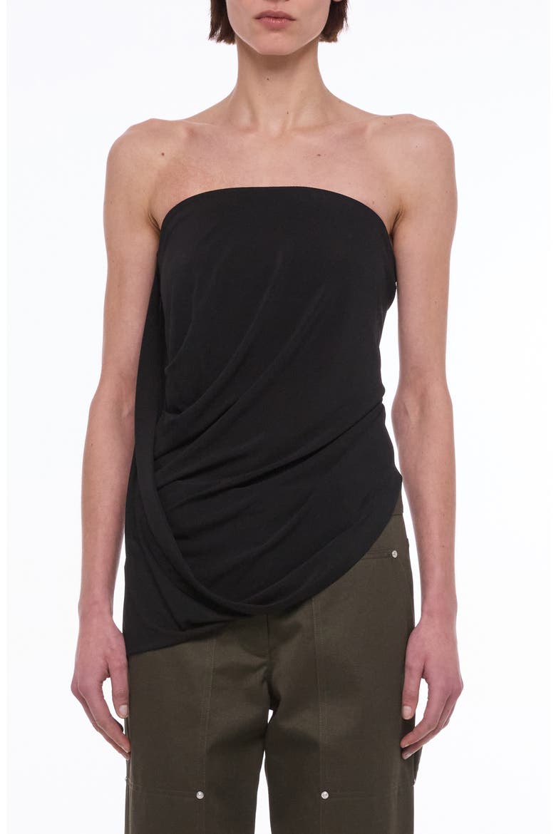 Twist Tube Top, Main, color, BLACK