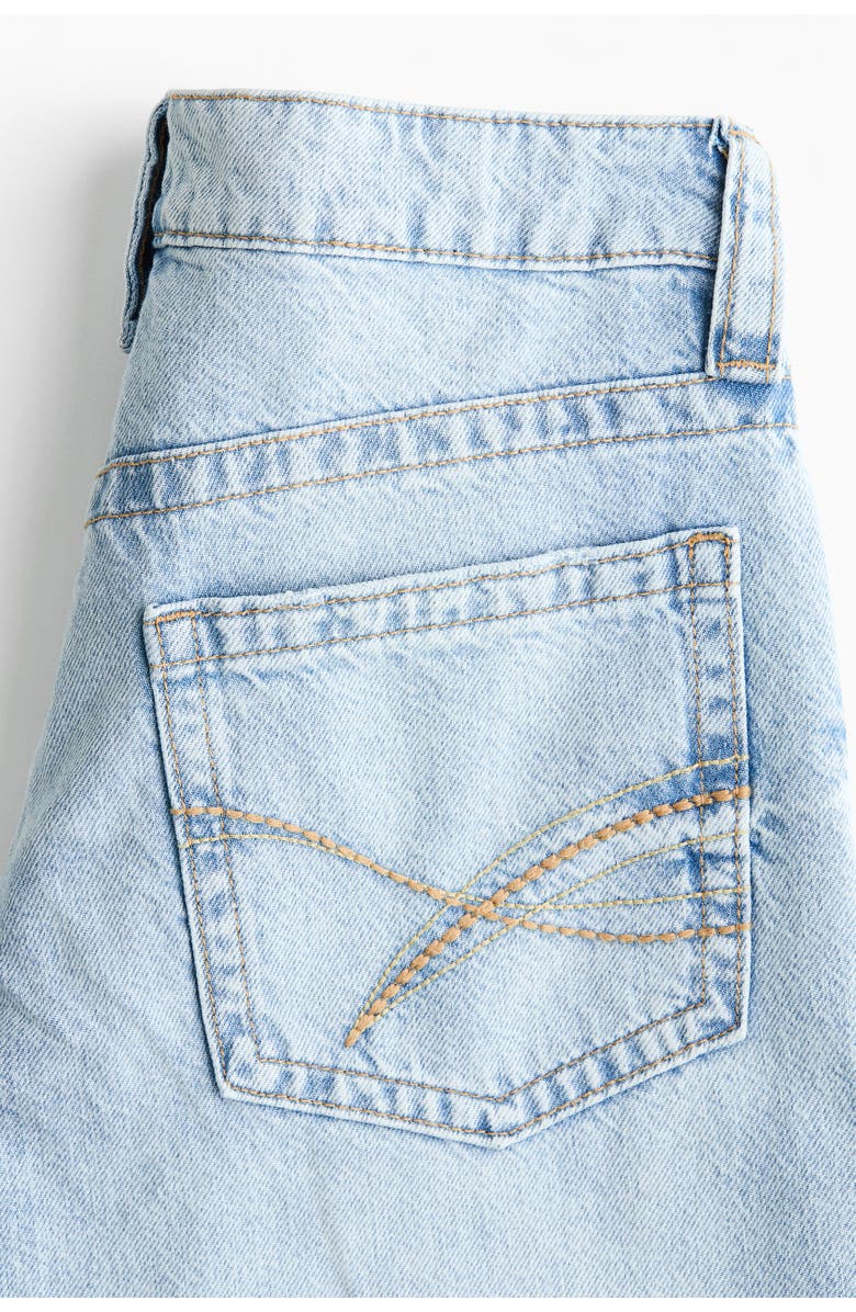 H&M Baggy Wide Low Waist Jeans, Alternate, color, 