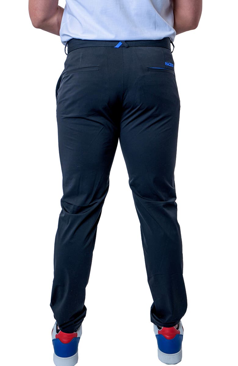 Maceoo Allday Slim Fit Pants, Alternate, color, Black