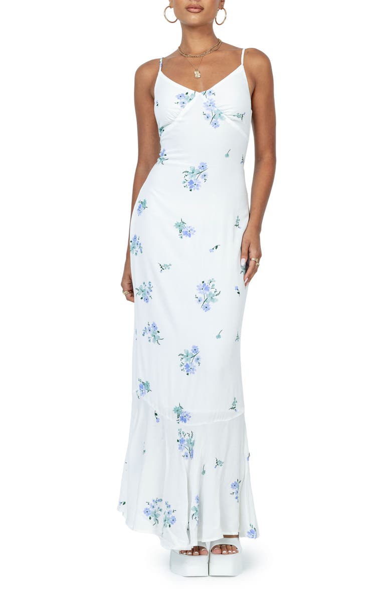 Princess Polly Sing Along Sleeveless Maxi Dress, Main, color, 