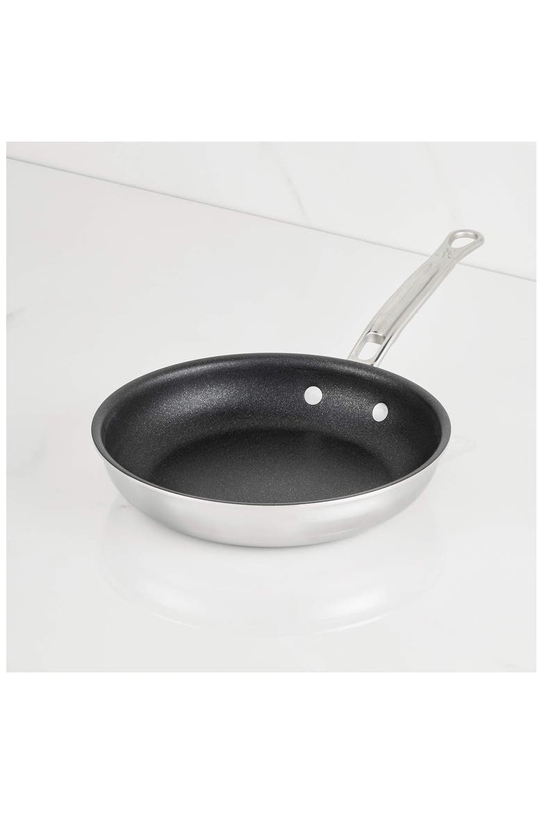 ProBond® Luxe Professional Clad Stainless Steel 8.5-Inch Nonstick Skillet, Alternate, color, NO COLOR