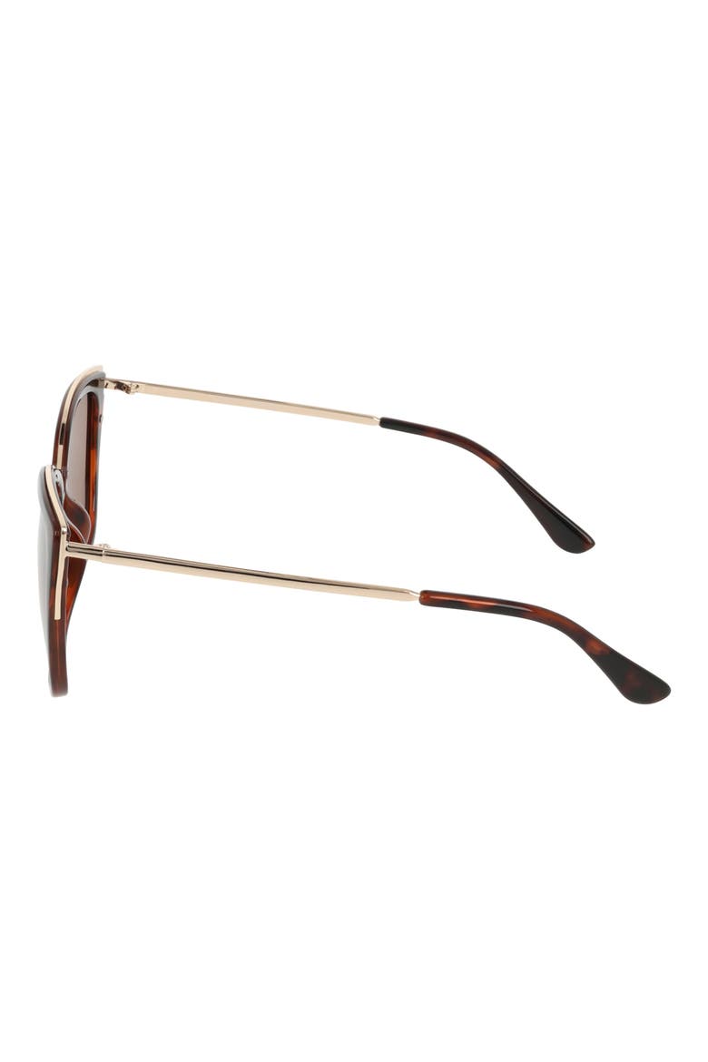 54mm Square Sunglasses, Alternate, color, TORTOISE