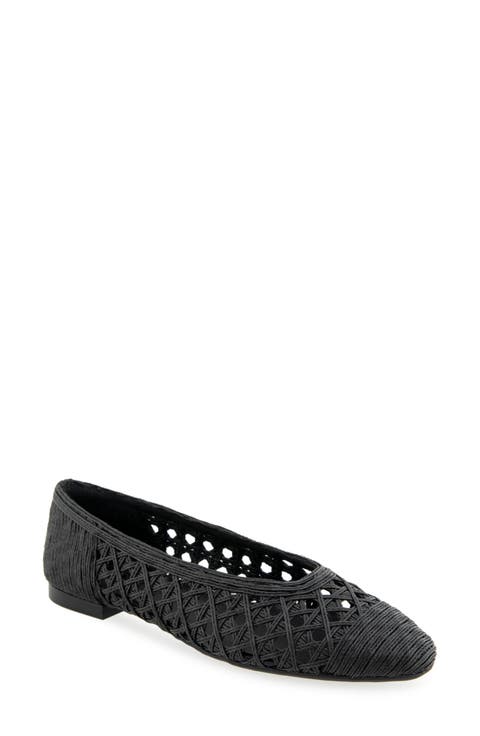 Arno Raffia Ballet Flat (Women)