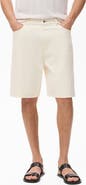 MANGO Relaxed Fit Denim Bermuda Shorts
