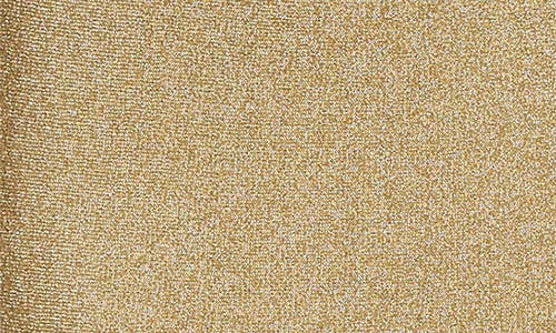 Khaite Coast Metallic Knit One-shoulder Dress In Gold