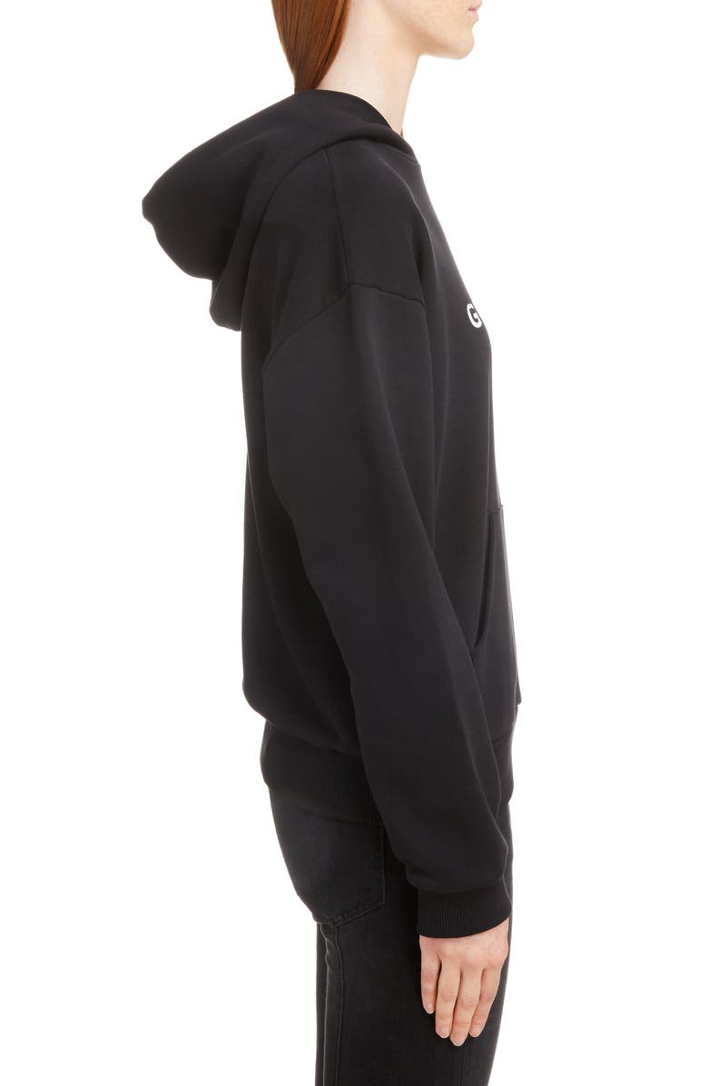 Givenchy Paris Logo Hoodie, Alternate, color, 