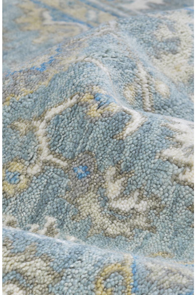 Winston Handmade Wool Blend Area Rug, Alternate, color, BLUE