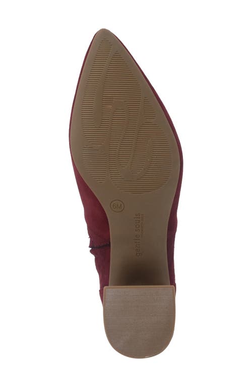 Gentle Souls Gallway Short Boot In Burgundy