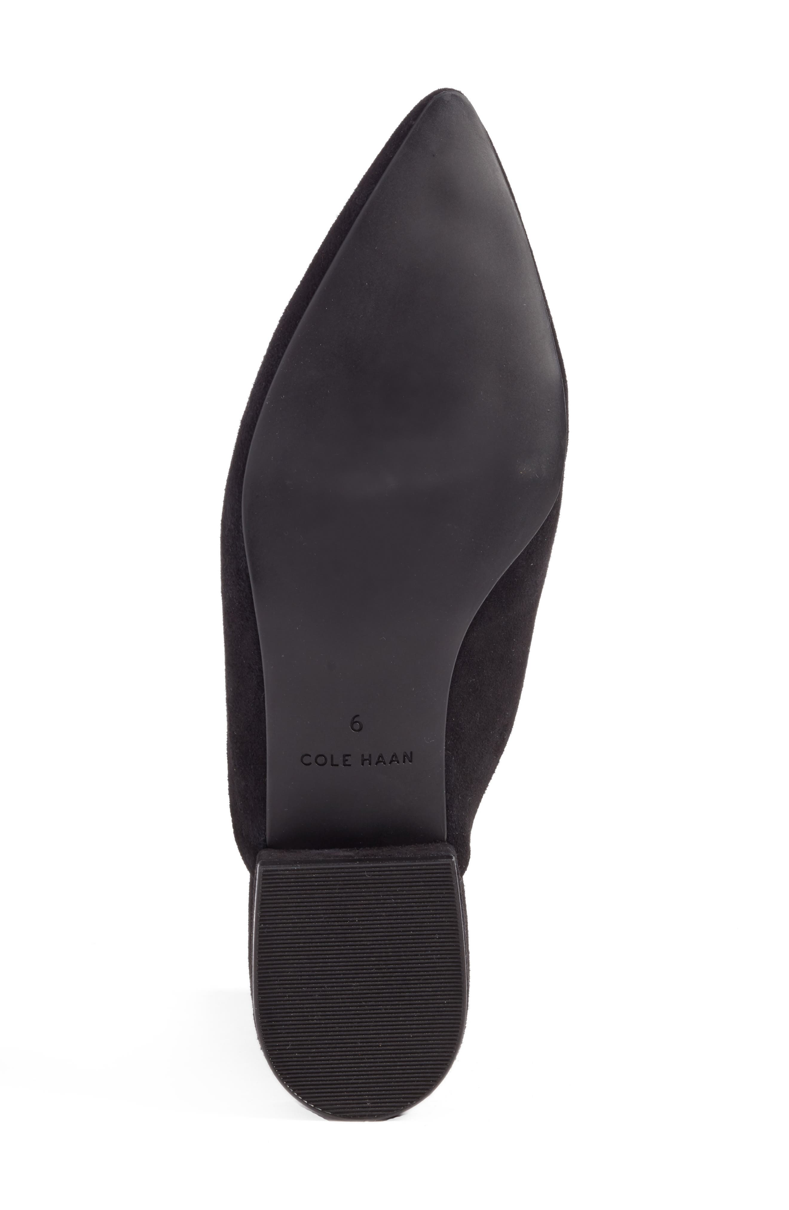 Cole Haan Piper Loafer Mule, Alternate, color, Black Suede