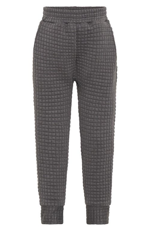 Tiny Tribe Kids' Textured Sweatpants In Gray