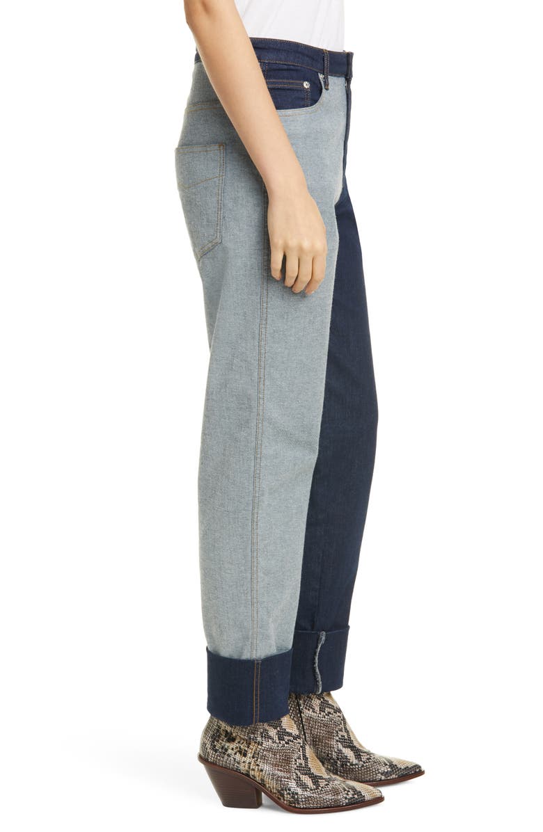 Baum und Pferdgarten Nadeen Inside Out High Waist Ankle Jeans, Alternate, color, 