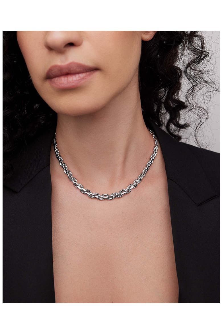 Soho Chain Necklace (Nordstrom Exclusive), Alternate, color, SILVER