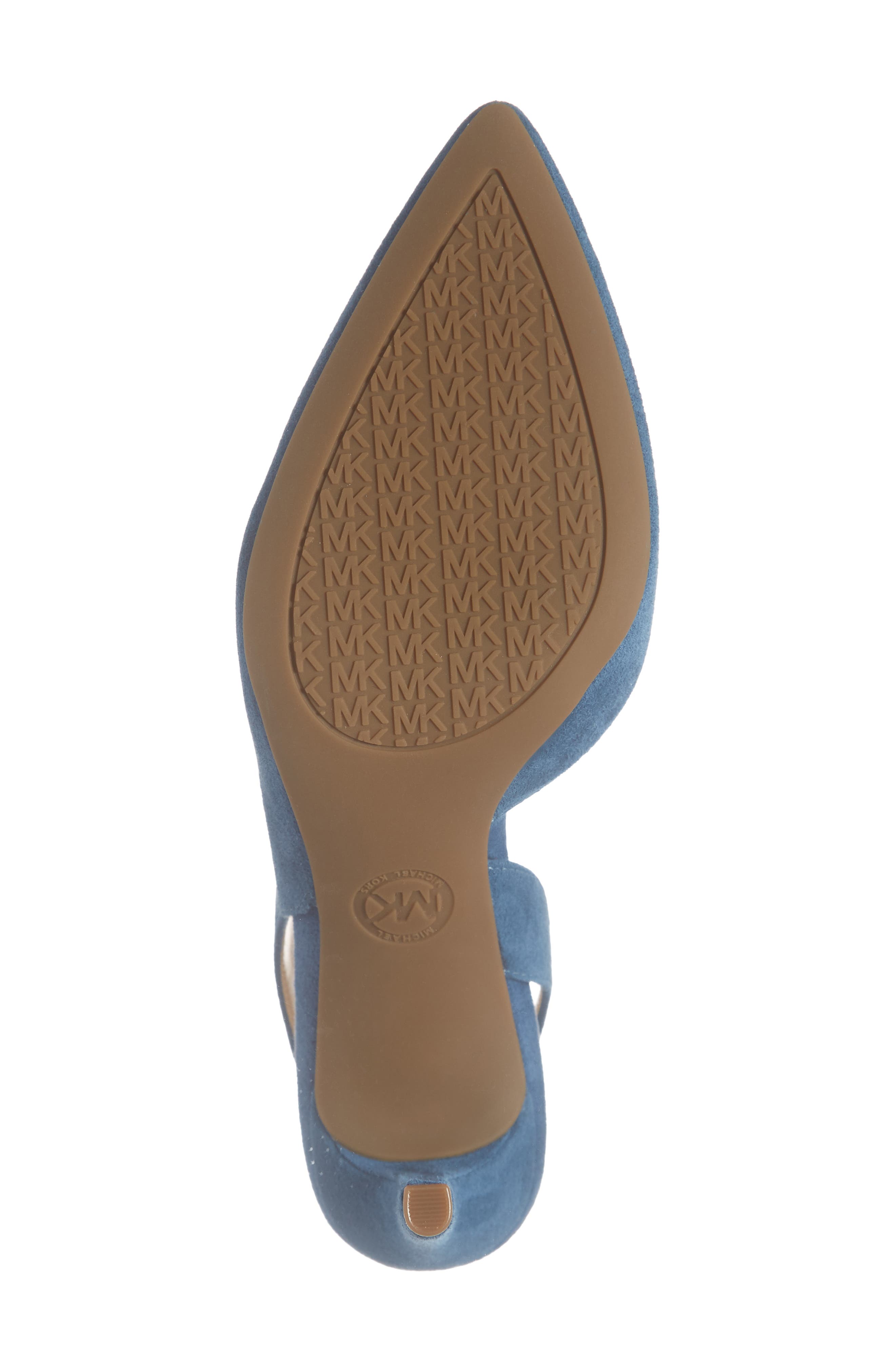 Lucile Flex Slingback Pump, Alternate, color, DARK CHAMBRAY SUEDE