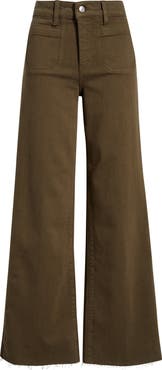 FRAME Le Slim Palazzo Modernist Pocket Wide Leg Jeans