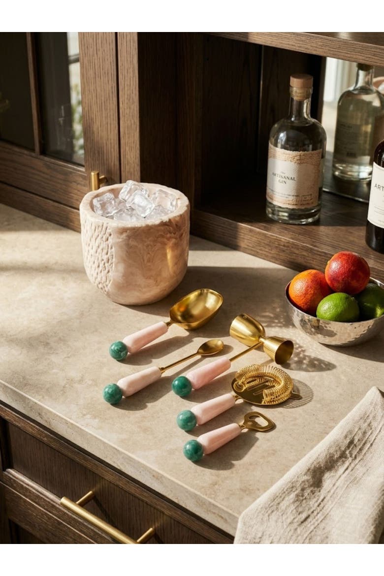 Copenhagen Bar Tools, Alternate, color, Blush Pink