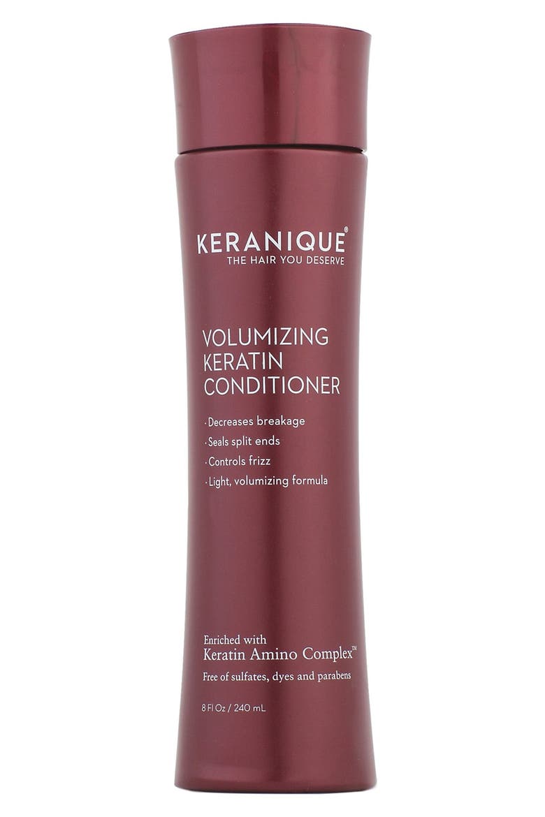 Volumizing Keratin Conditioner, Main, color, NO COLOR