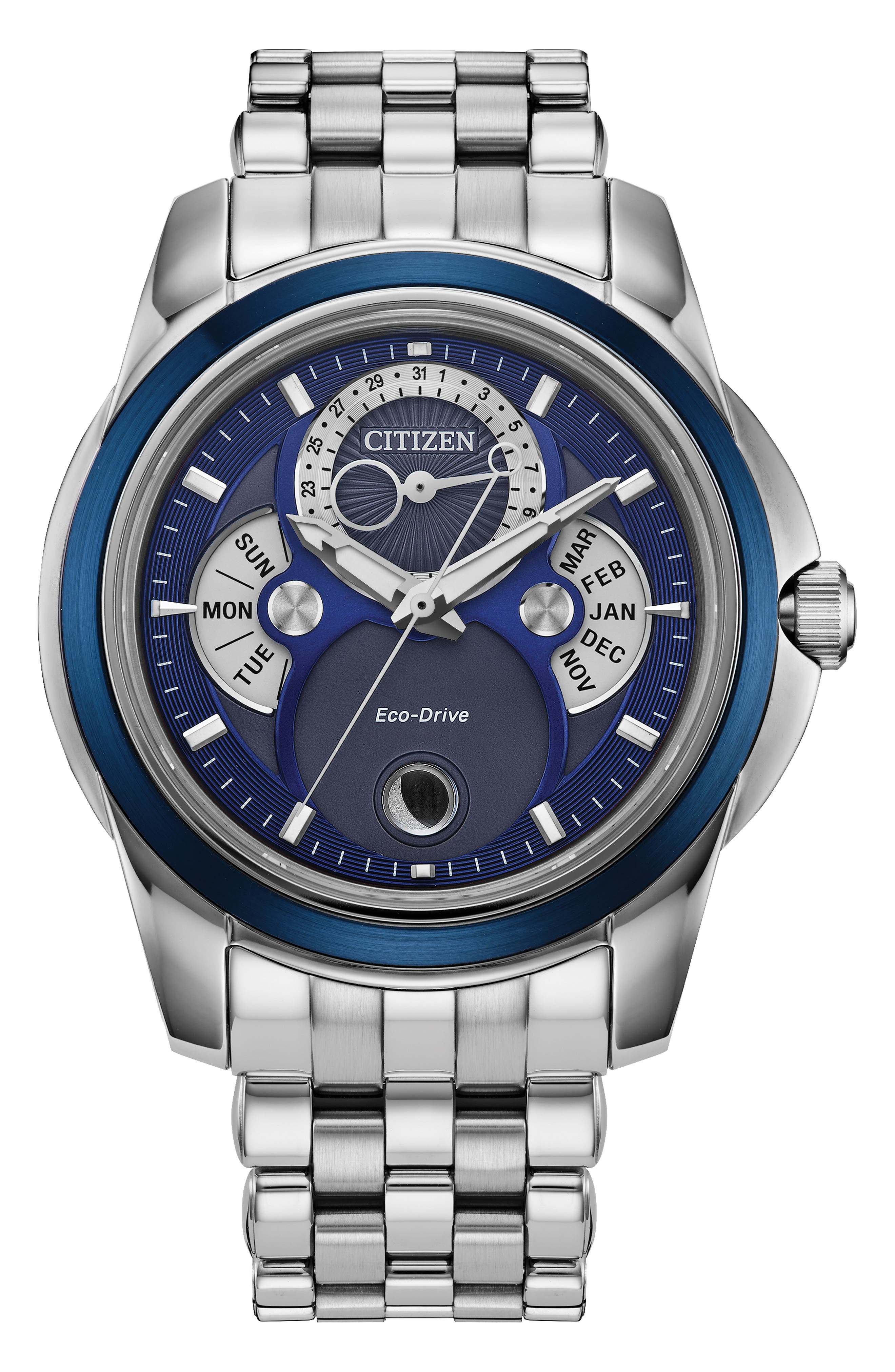 Calendrier Bracelet Watch, 41.8mm