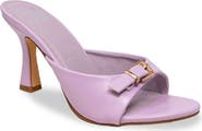 CHASE AND CHLOE Iridessa Buckle Slide Sandal