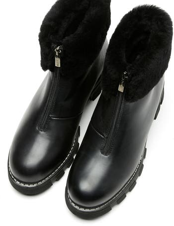 Abba Genuine Shearling Lined Waterproof Bootie