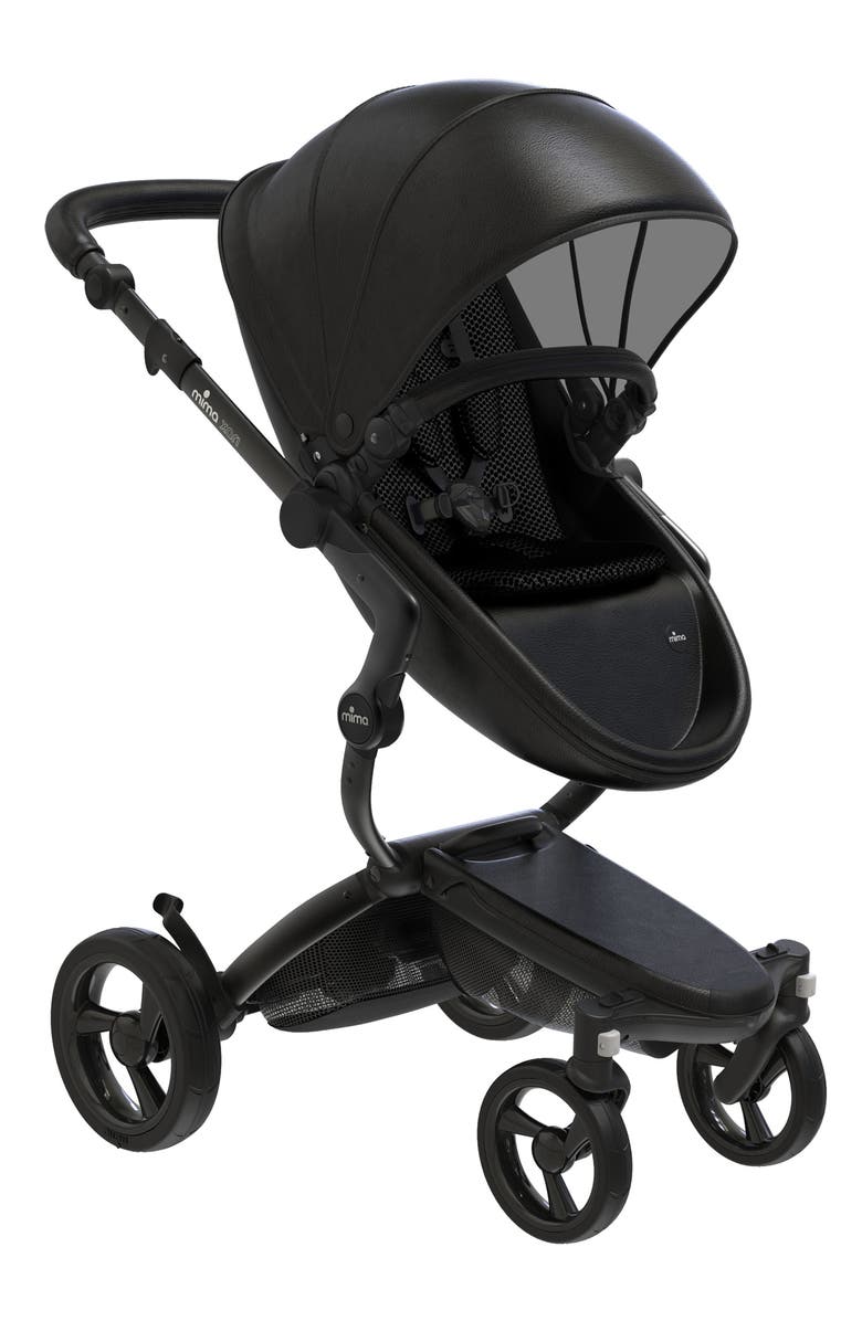 mima Xari 4G Black Chassis Stroller with Reversible Reclining Seat & Carrycot, Main, color, 