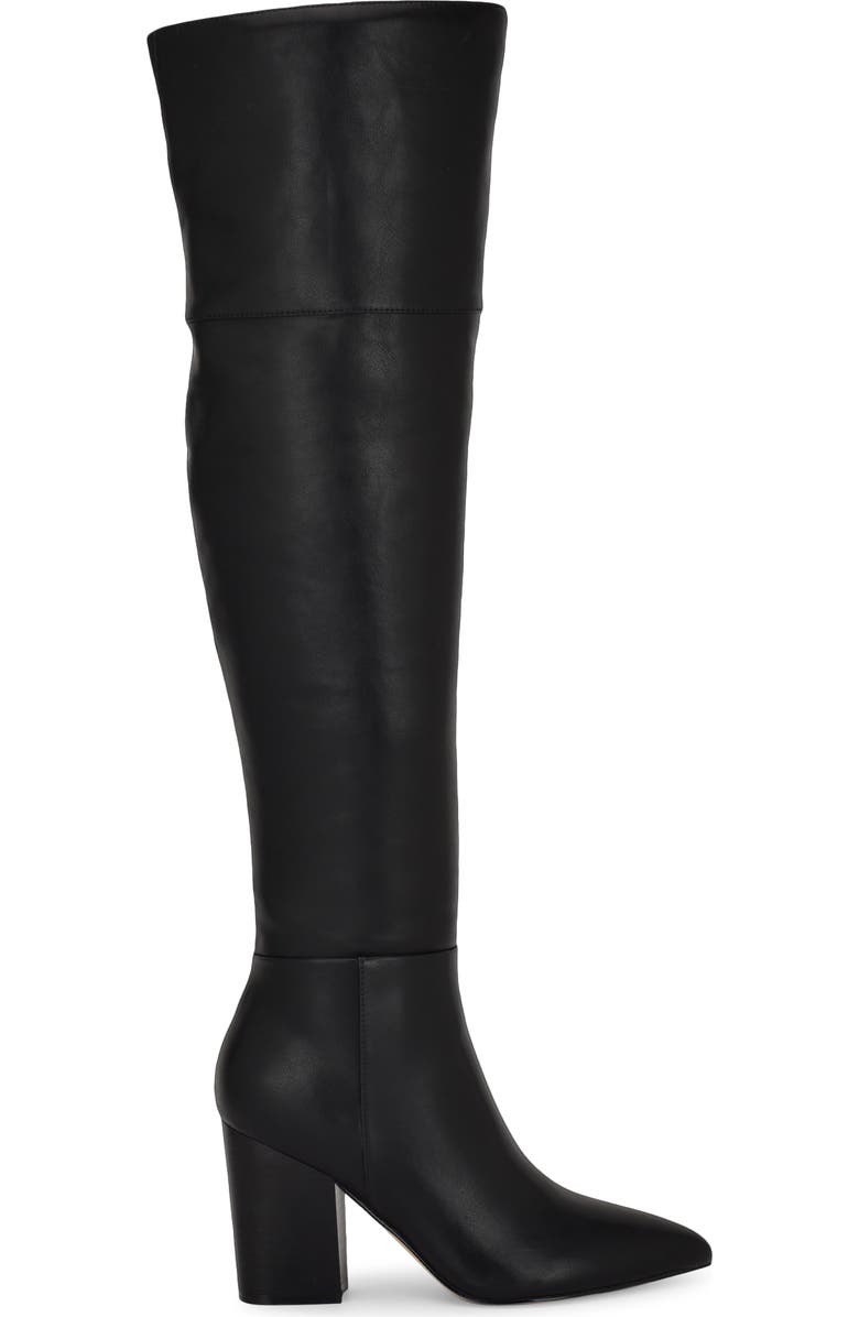 Nine West Pare Pointed Toe Over the Knee Boot, Alternate, color,
