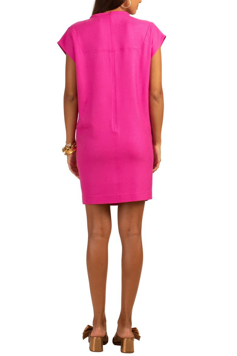 Field Cap Sleeve Shift Dress, Alternate, color, SUNSET PINK