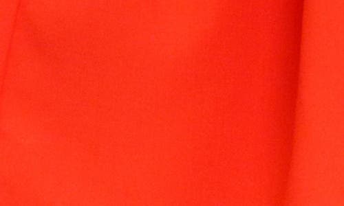 Flying Tomato Solid Cutout Halter Romper In Orange