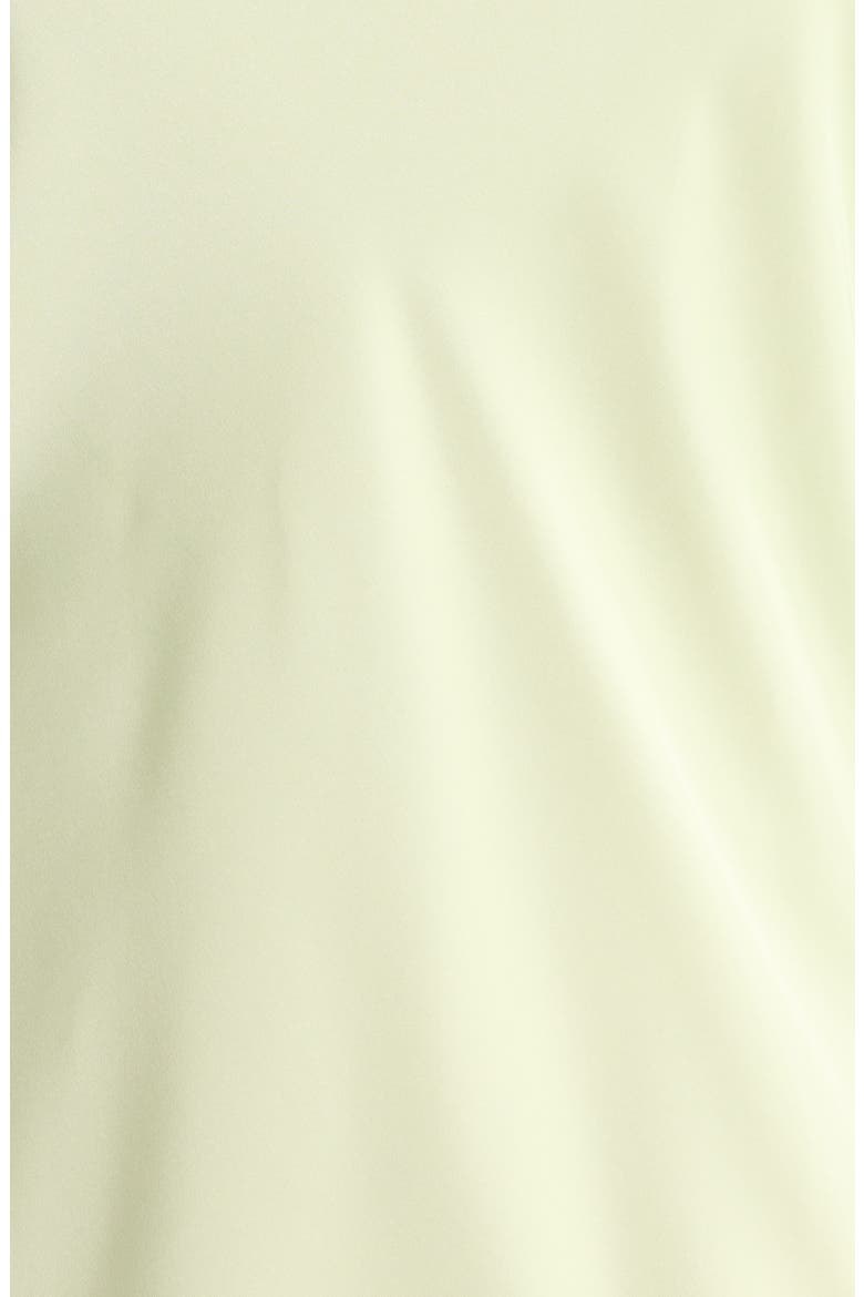 Lace Trim Satin Chemise, Alternate, color, GREEN FEATHER