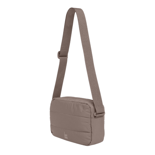 Got Bag Puffer Crossbody Bag In Oyster Monochrome