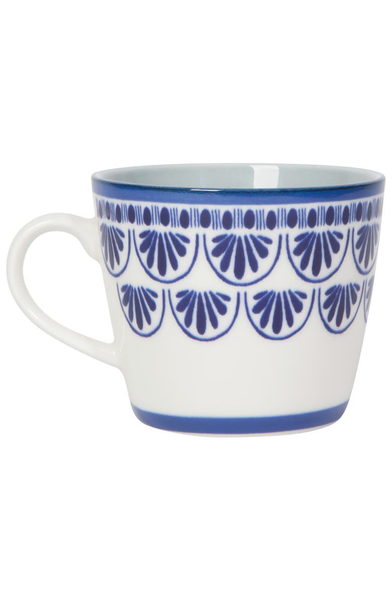 Danica Brands Porcelain Mug - Set of 6, Alternate, color, Blue