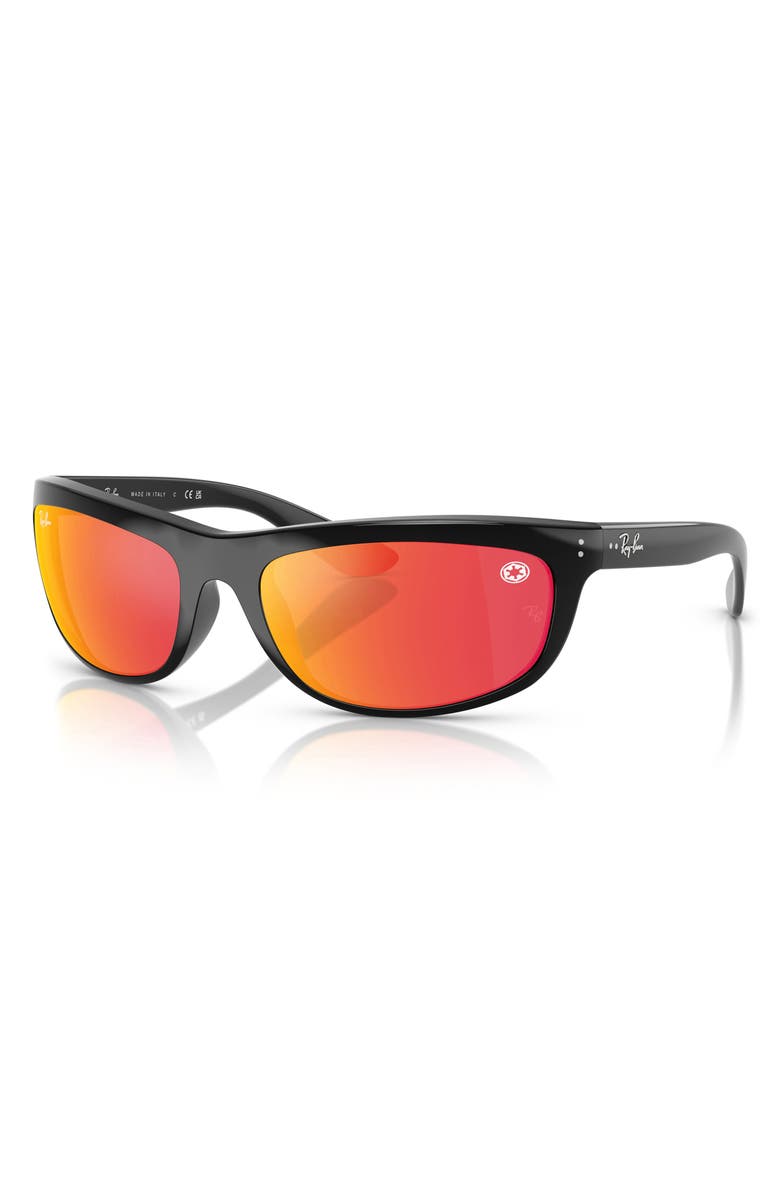 Ray-Ban Stars Wars<sup>™</sup> Darth Vader 62mm Oversize Balorama Sunglasses, Alternate, color, 