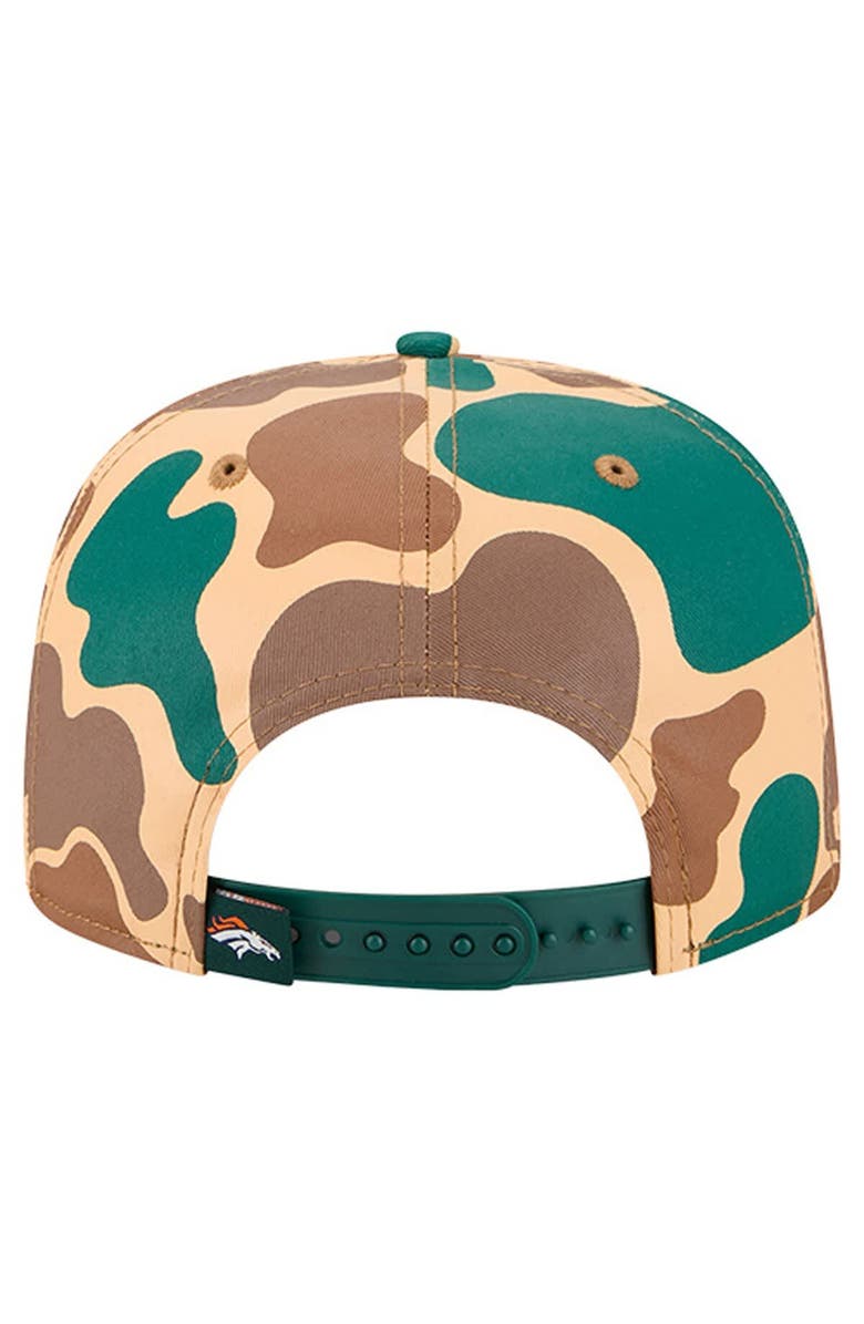 New Era Men's New Era Camo Denver Broncos Duck Rope 19TWENTY Snapback Hat, Alternate, color,