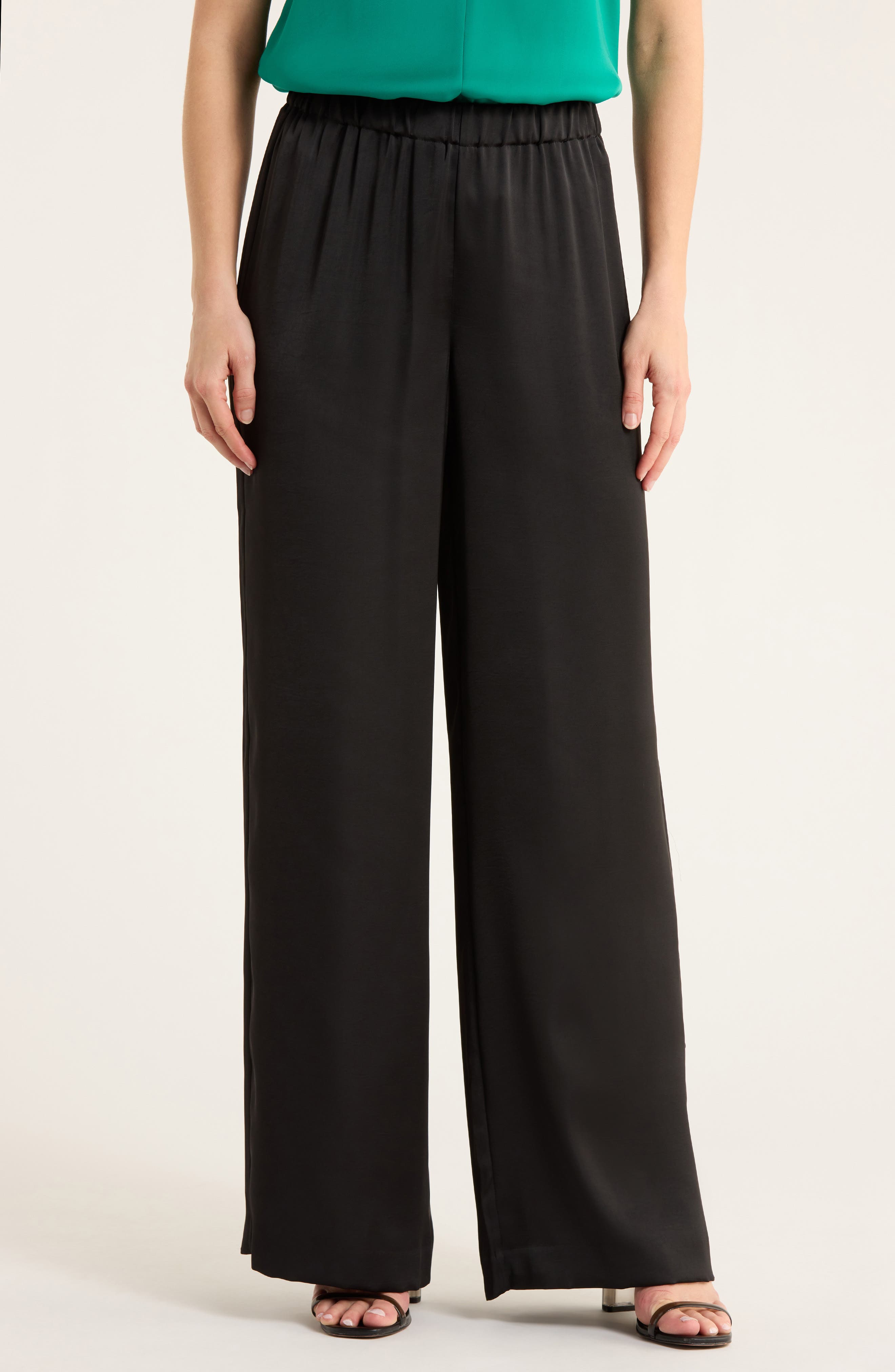 rag & bone Olivia Wide Leg Pull-On Pants