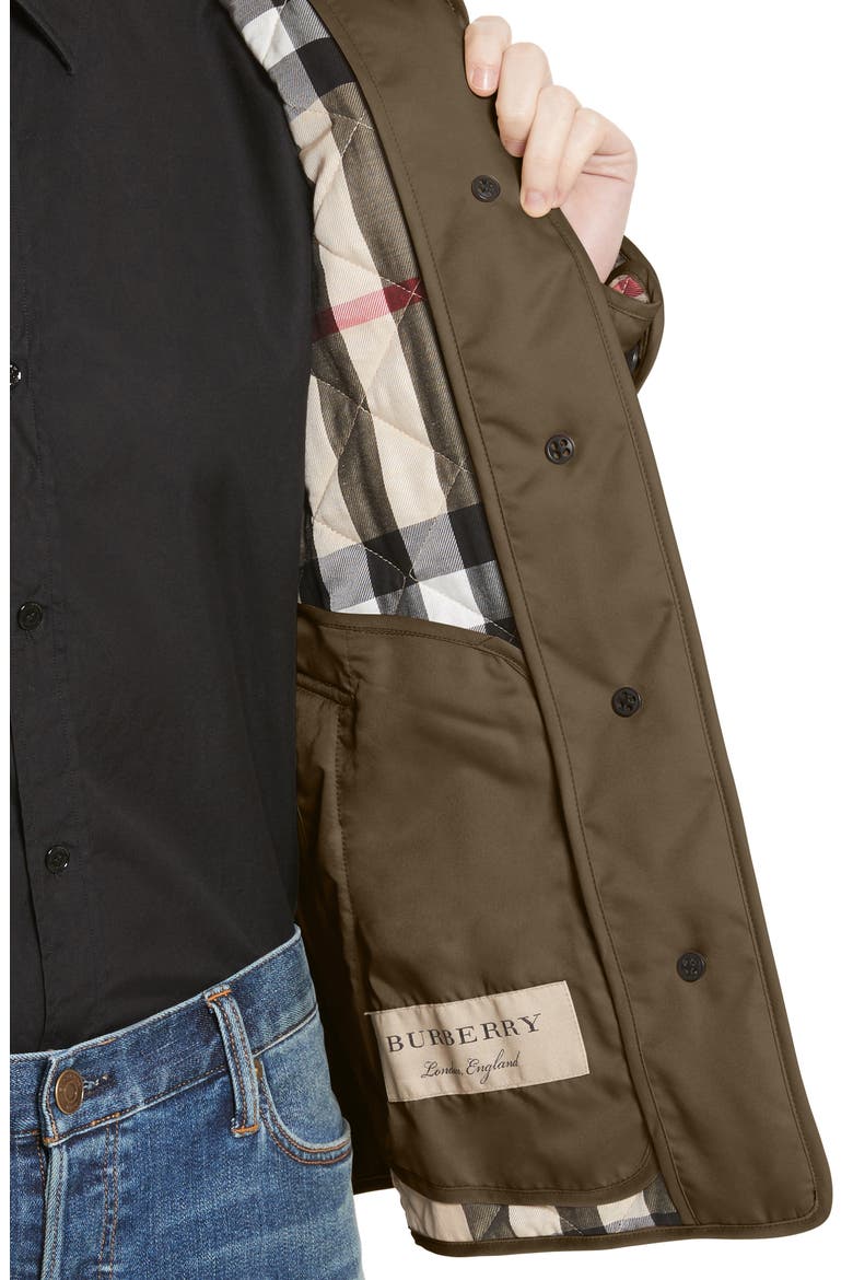 Frankby Quilted Jacket, Alternate, color, DARK OLIVE