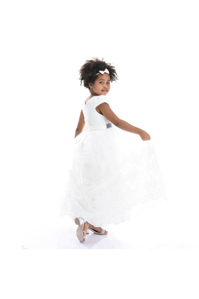 Beaumont Dress, Alternate, color, White