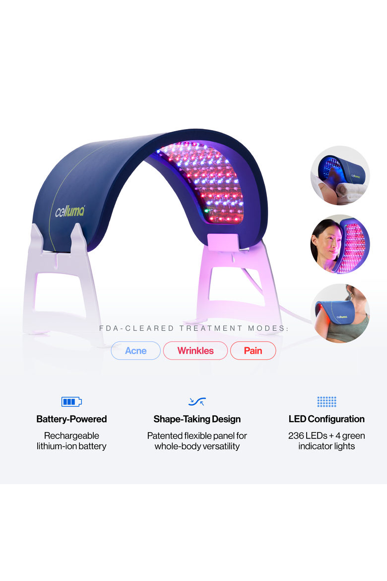 LITE LED Light Therapy Device Series 1, Alternate, color, Blue