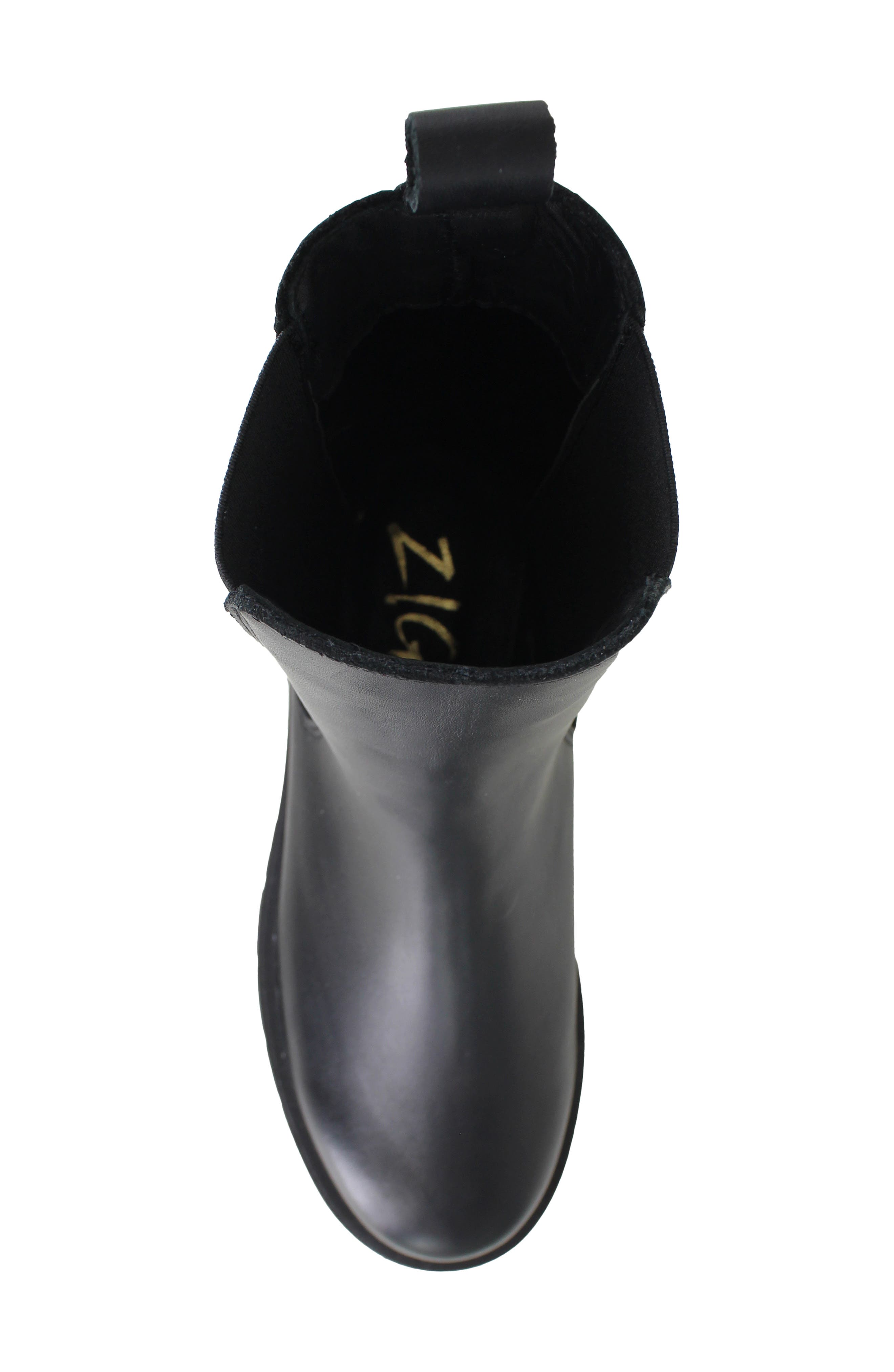 ZIGI Monikah Waterproof Chelsea Boot, Alternate, color, Black