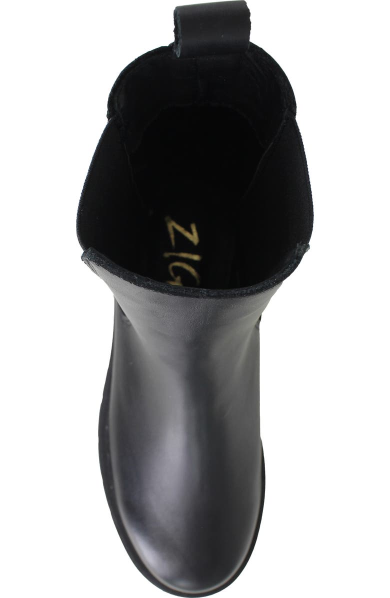 ZIGI Monikah Waterproof Chelsea Boot, Alternate, color, Black