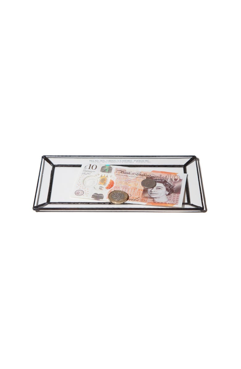PUEBCO Glass Valet Tray, Alternate, color, Glass