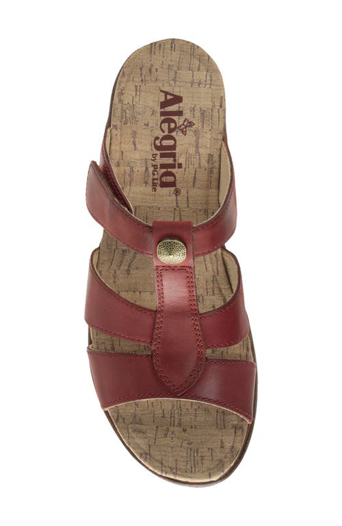 Alegria By Pg Lite Shantal Platform Slide Sandal