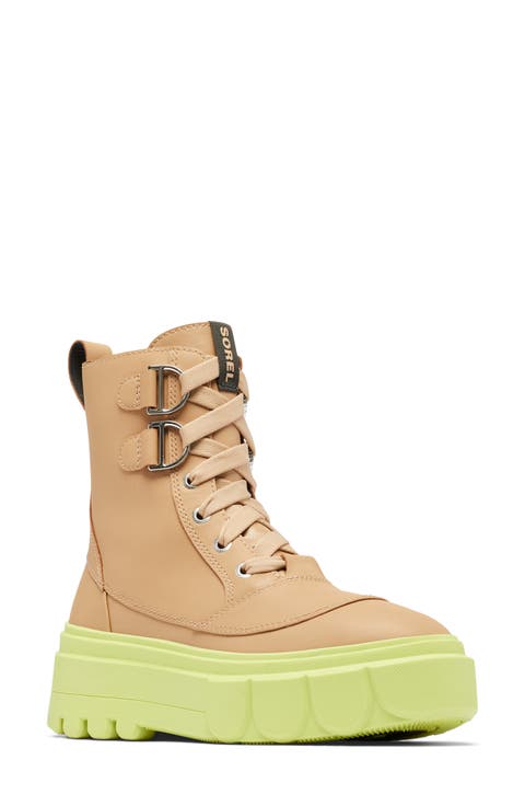 Caribou X Waterproof Leather Lace-Up Boot (Women)