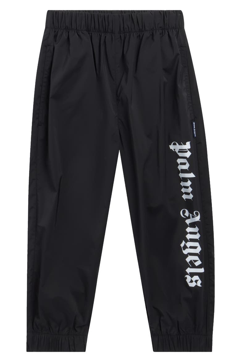 Kids' Aftersport Pants, Main, color, BLACK WHITE