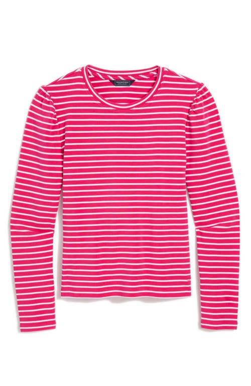 Vineyard Vines Puff Sleeve T-shirt In Pink