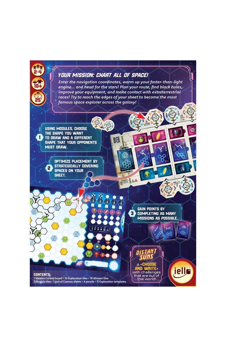 IELLO Distant Suns Choose & Write Game, Kids & Family, Iello Games 10+, Alternate, color,