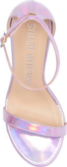 Blossmz Ankle Strap Satin Sandal