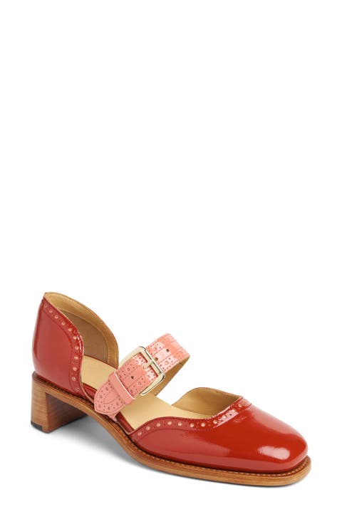 Ms. Edie Block Heel Pump (Women)