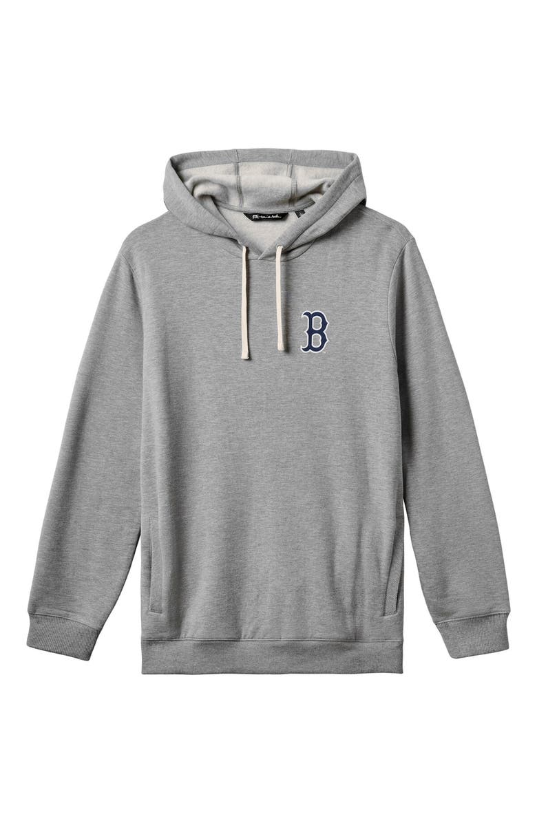 TravisMathew Men's TravisMathew Gray Boston Red Sox Cloud Pullover Hoodie, Alternate, color, Gray