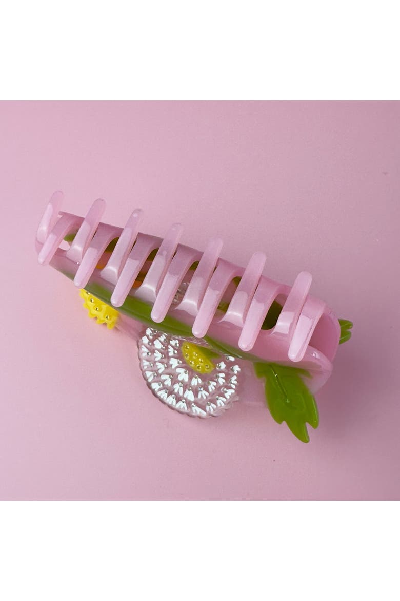 Dandelion Hair Claw, Alternate, color, Pink